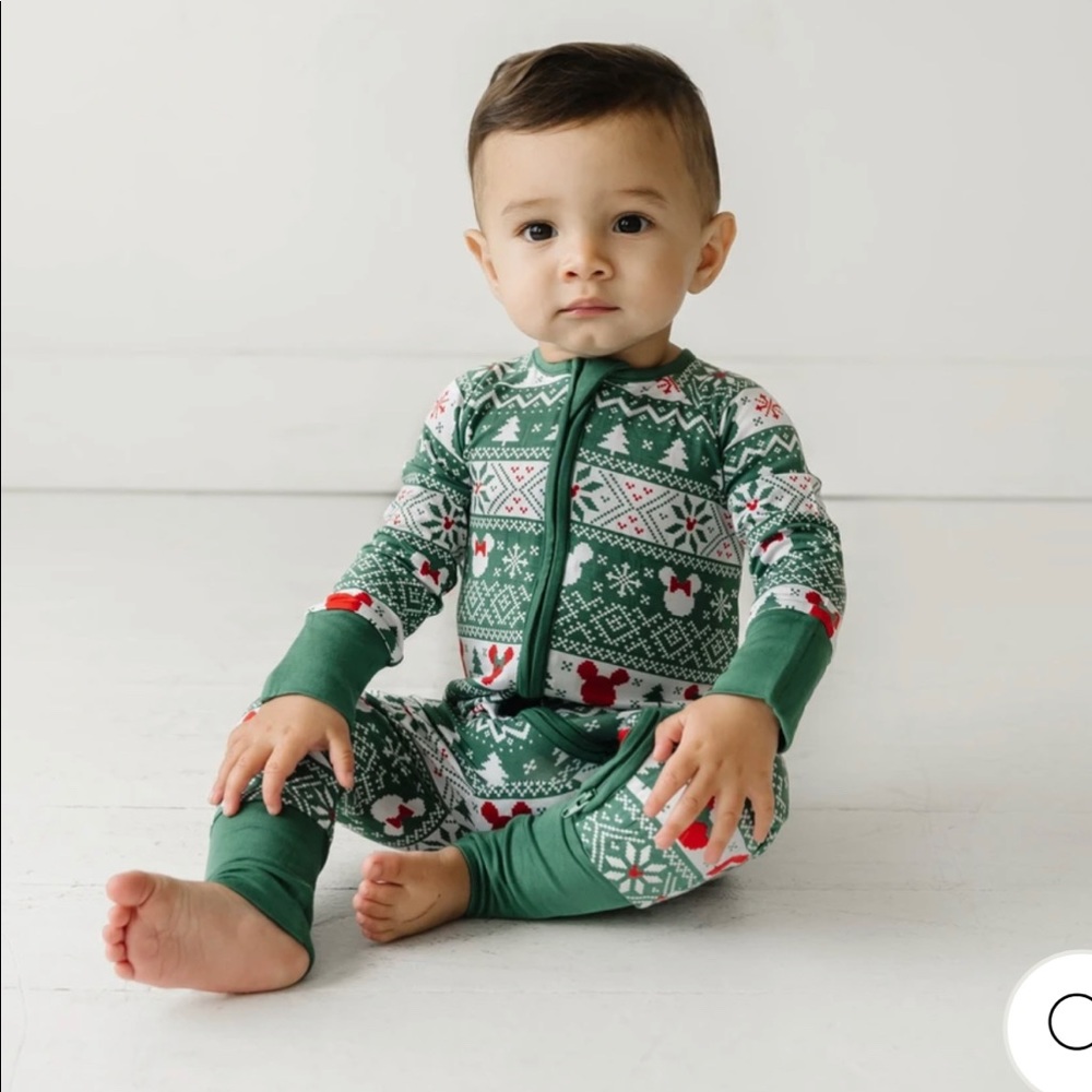Little Sleepies Disney Holiday Zippy PJs